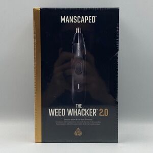 Manscaped The Weed Whacker 2.0 Electric Ear & Nose Hair Trimmer Rechargeable NEW